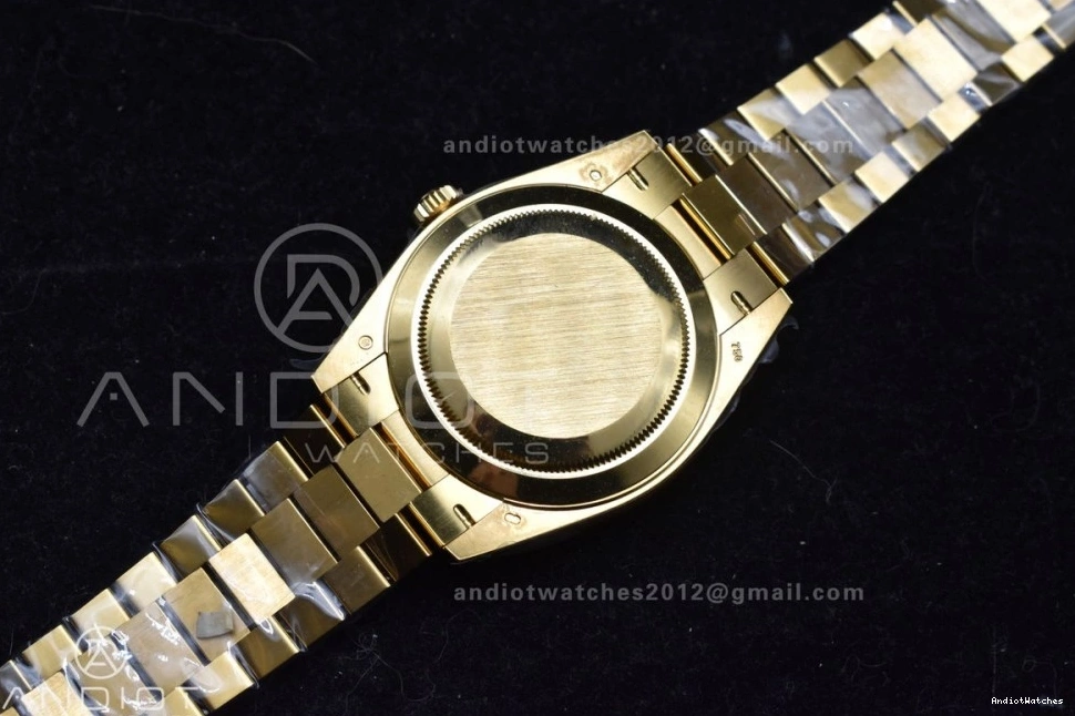 VR3255 658 Gold Day Dial YG On Stretchable Date Weight) Best 1:1 President (Gain ARF 40 228238 Edition Bracelet Roman 0513